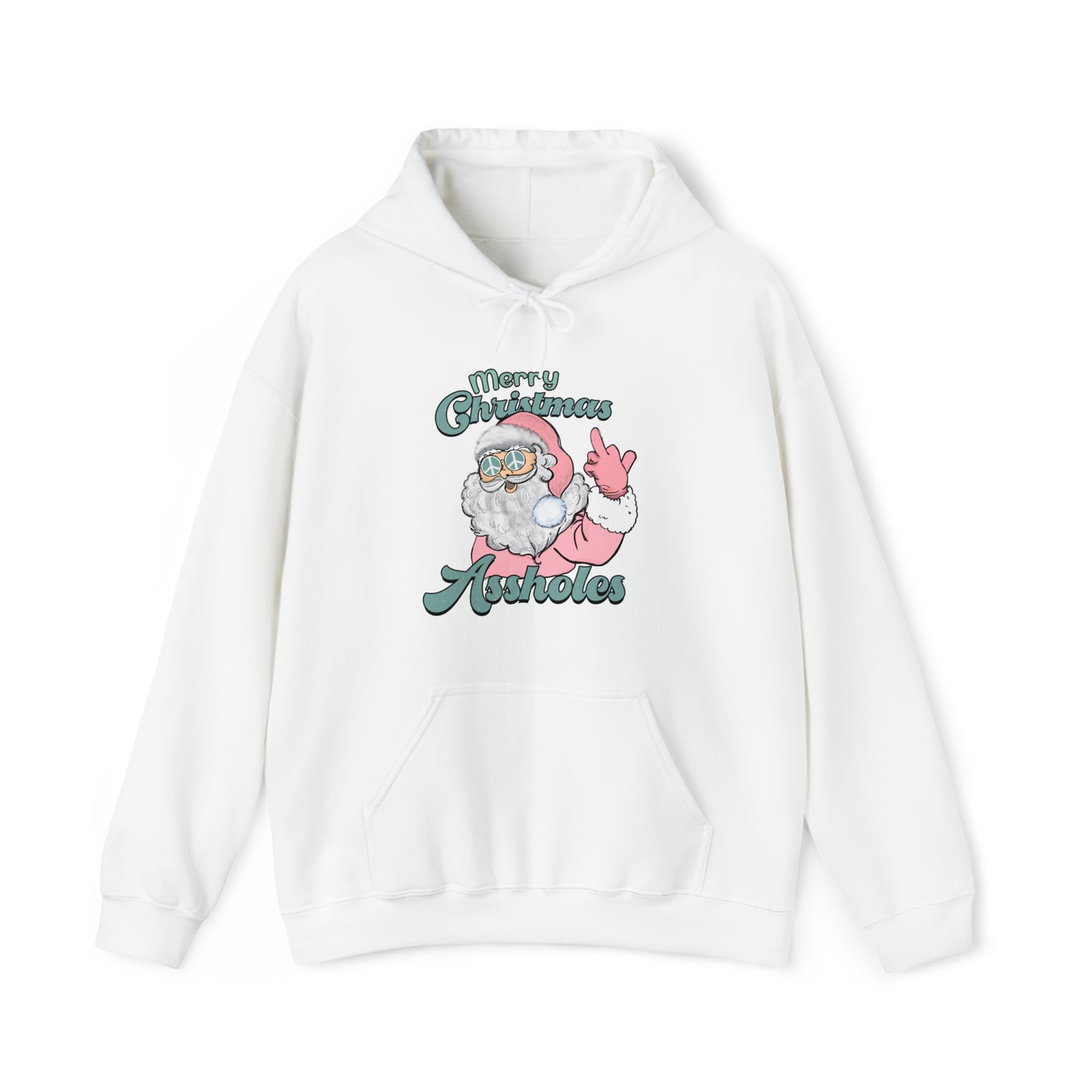 Merry Christmas A**holes Adult Hoodie