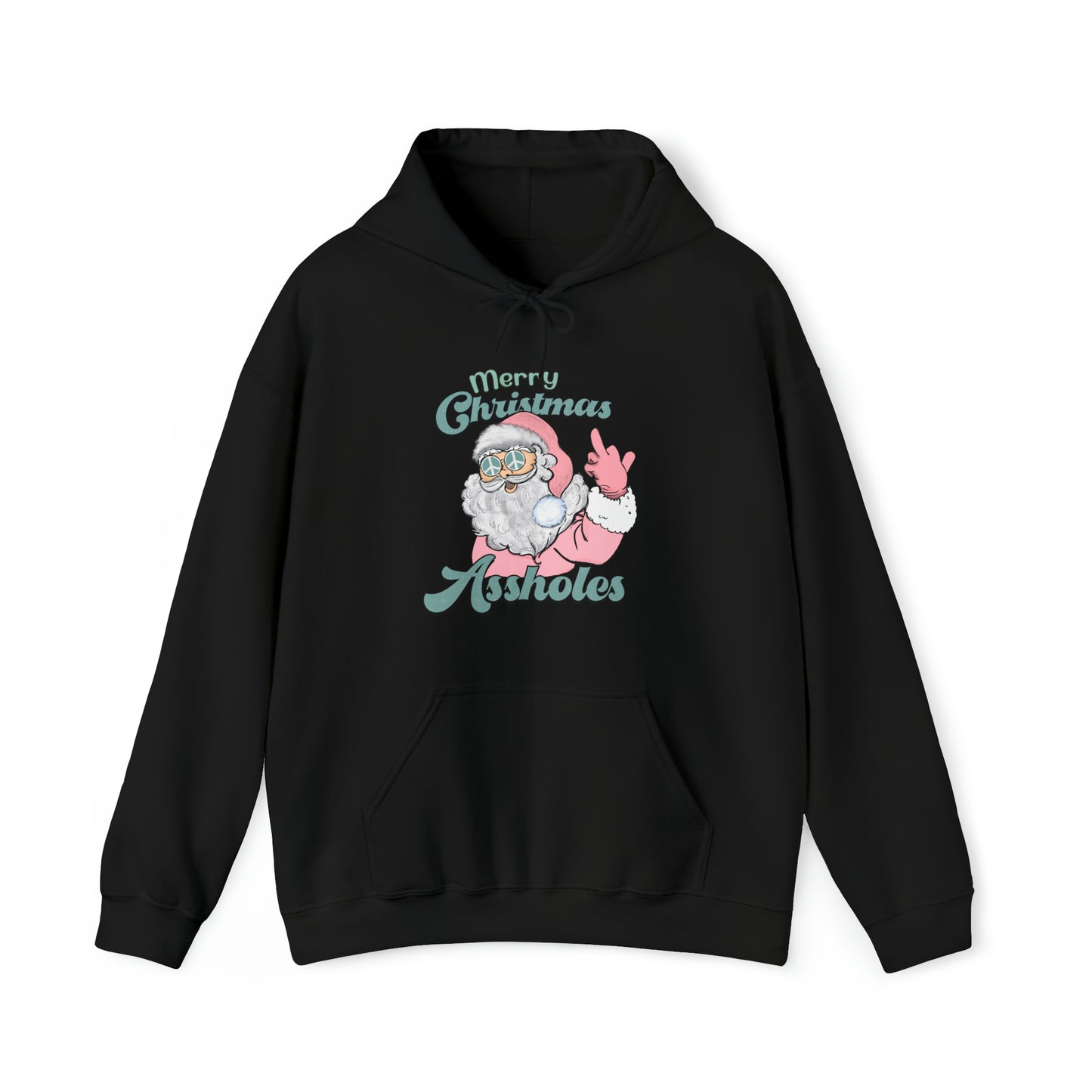 Merry Christmas A**holes Adult Hoodie