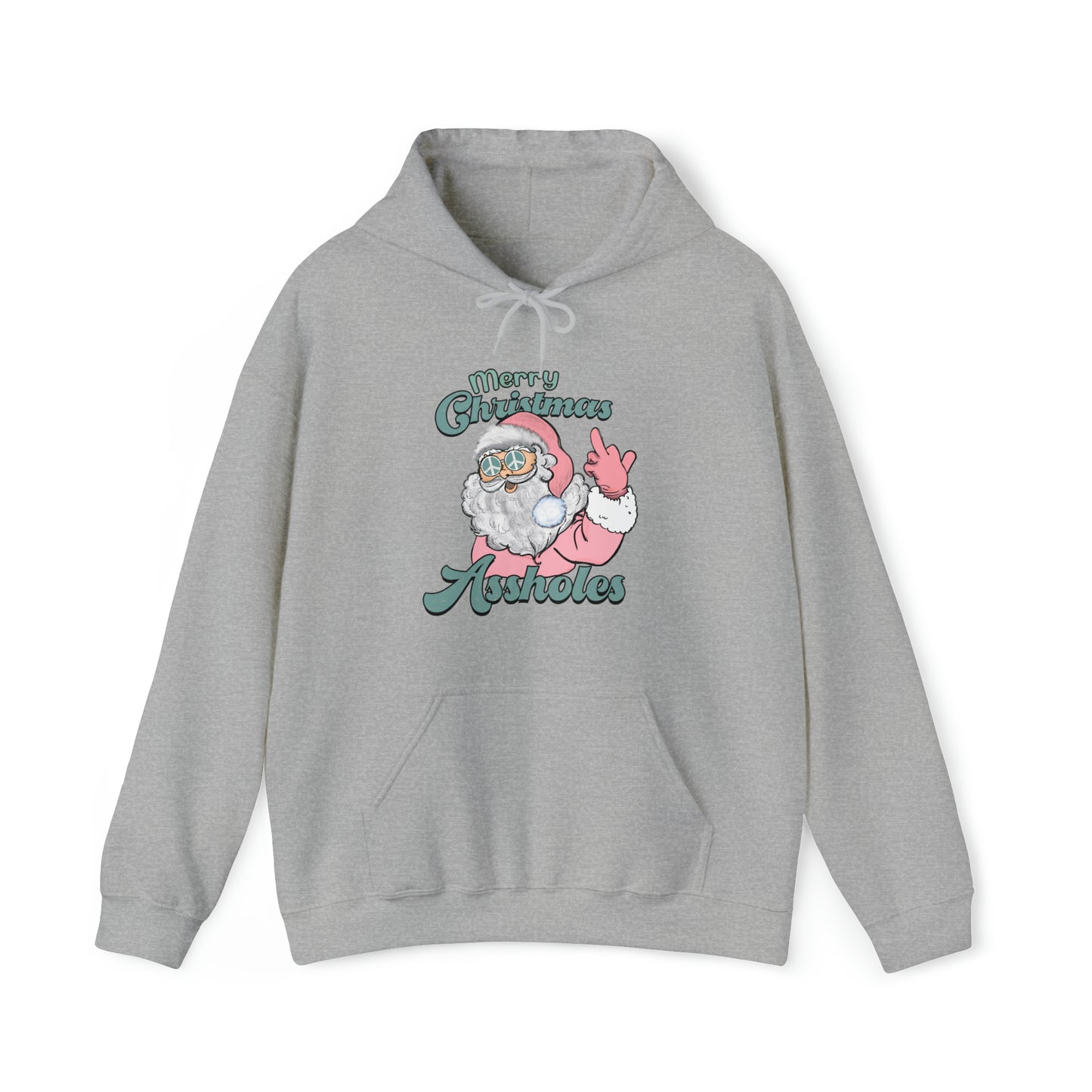 Merry Christmas A**holes Adult Hoodie