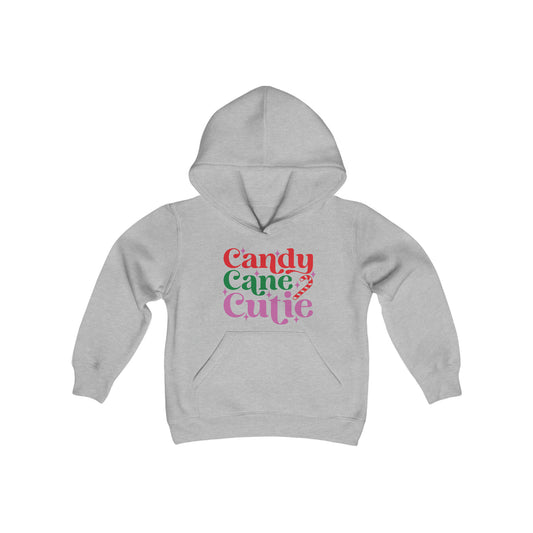 Candy Cane Cutie Youth Hoodie