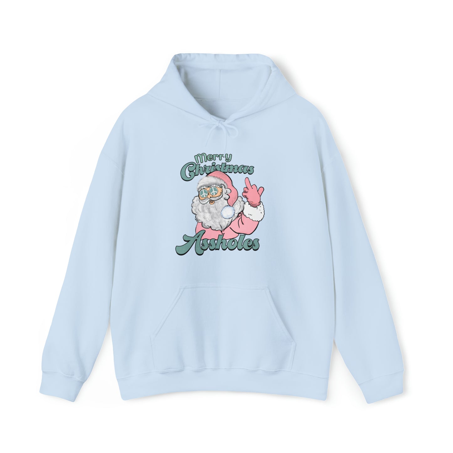 Merry Christmas A**holes Adult Hoodie