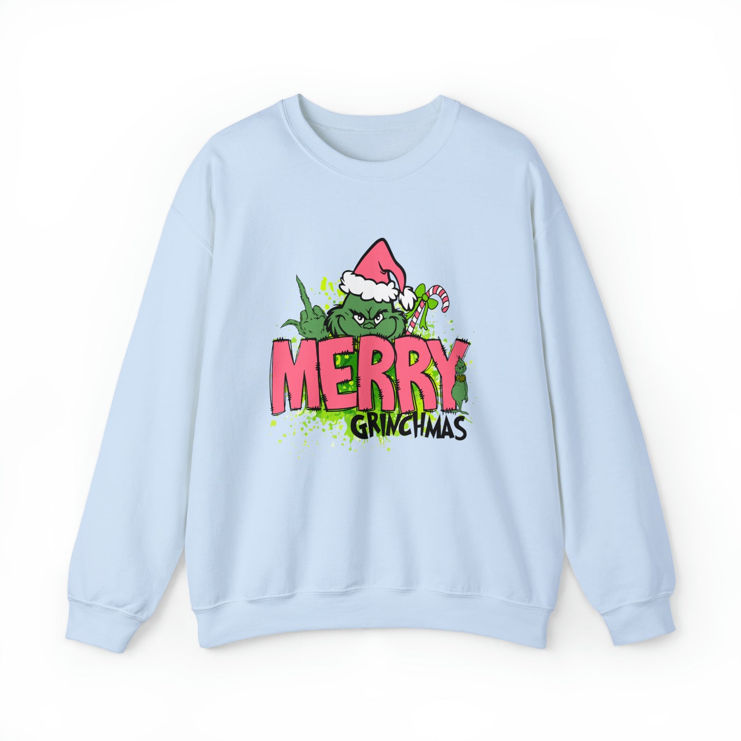 Merry Grinchmas Adult Sweatshirt