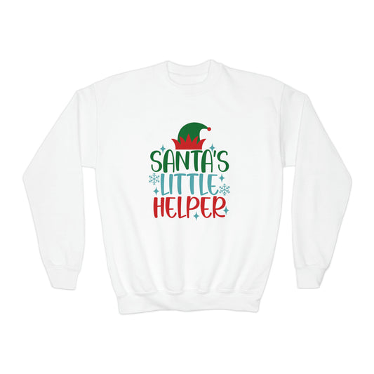 Santa's Little Helper Youth Sweatshirt