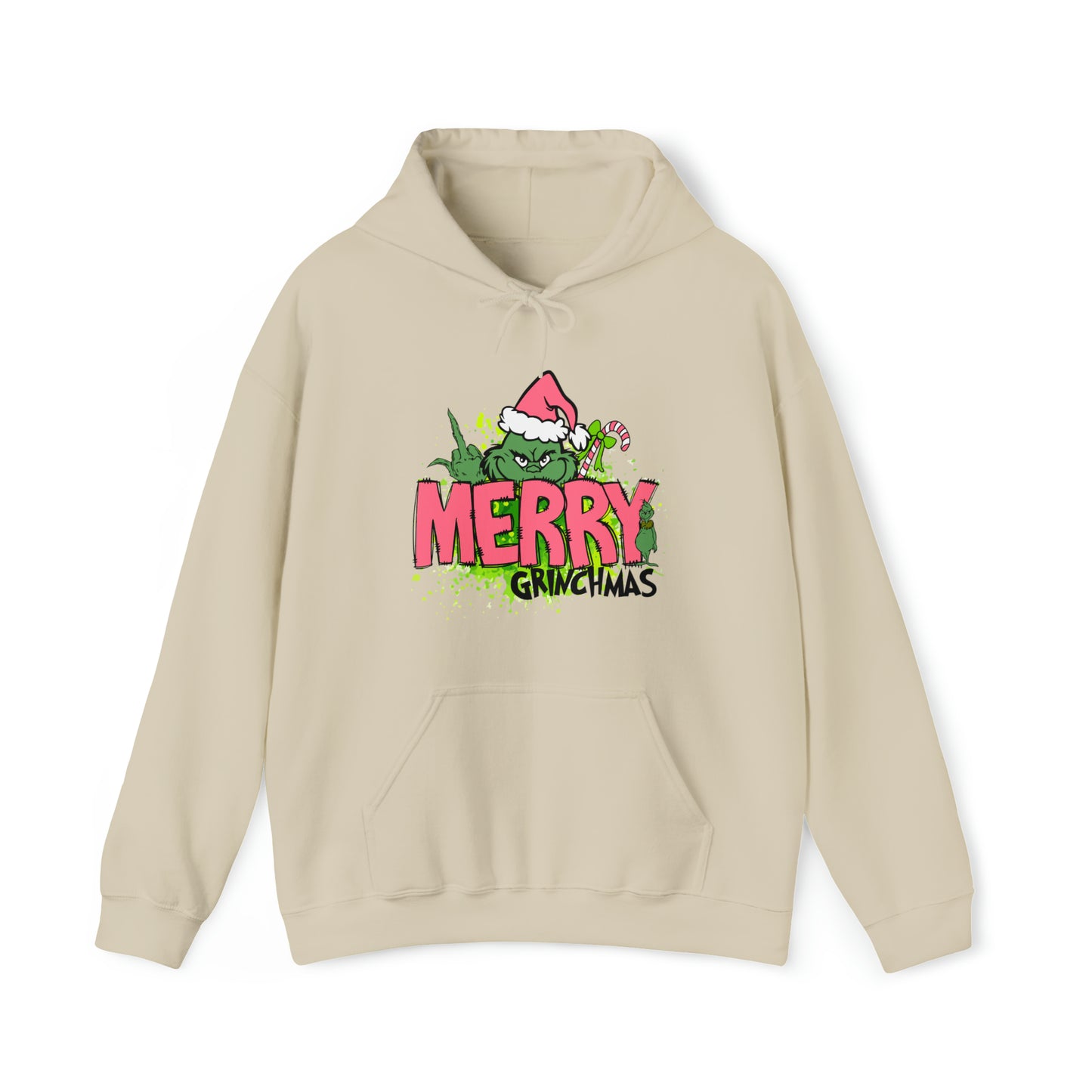 Merry Grinchmas Adult Hoodie