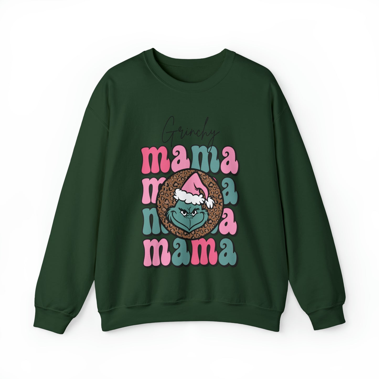 Grinchy Mama Adult Sweatshirt