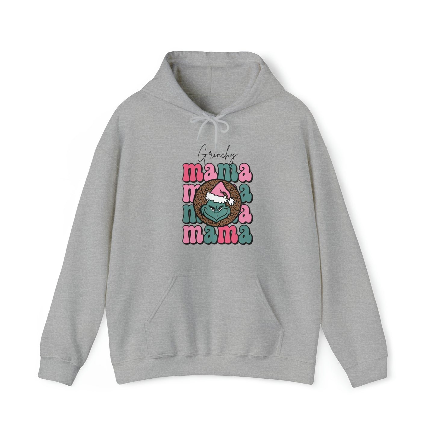 Grinchy Mama Adult Hoodie