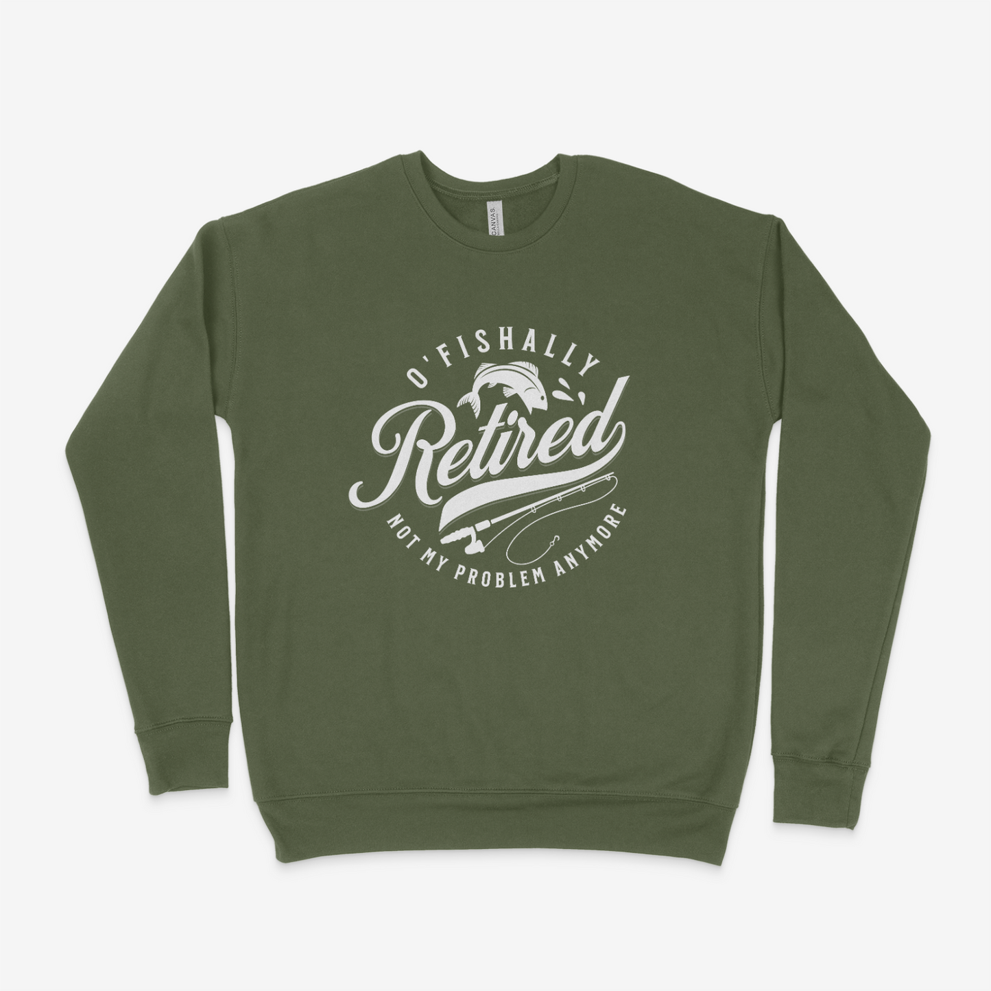 O'Fishally Retired Adult Sweatshirt