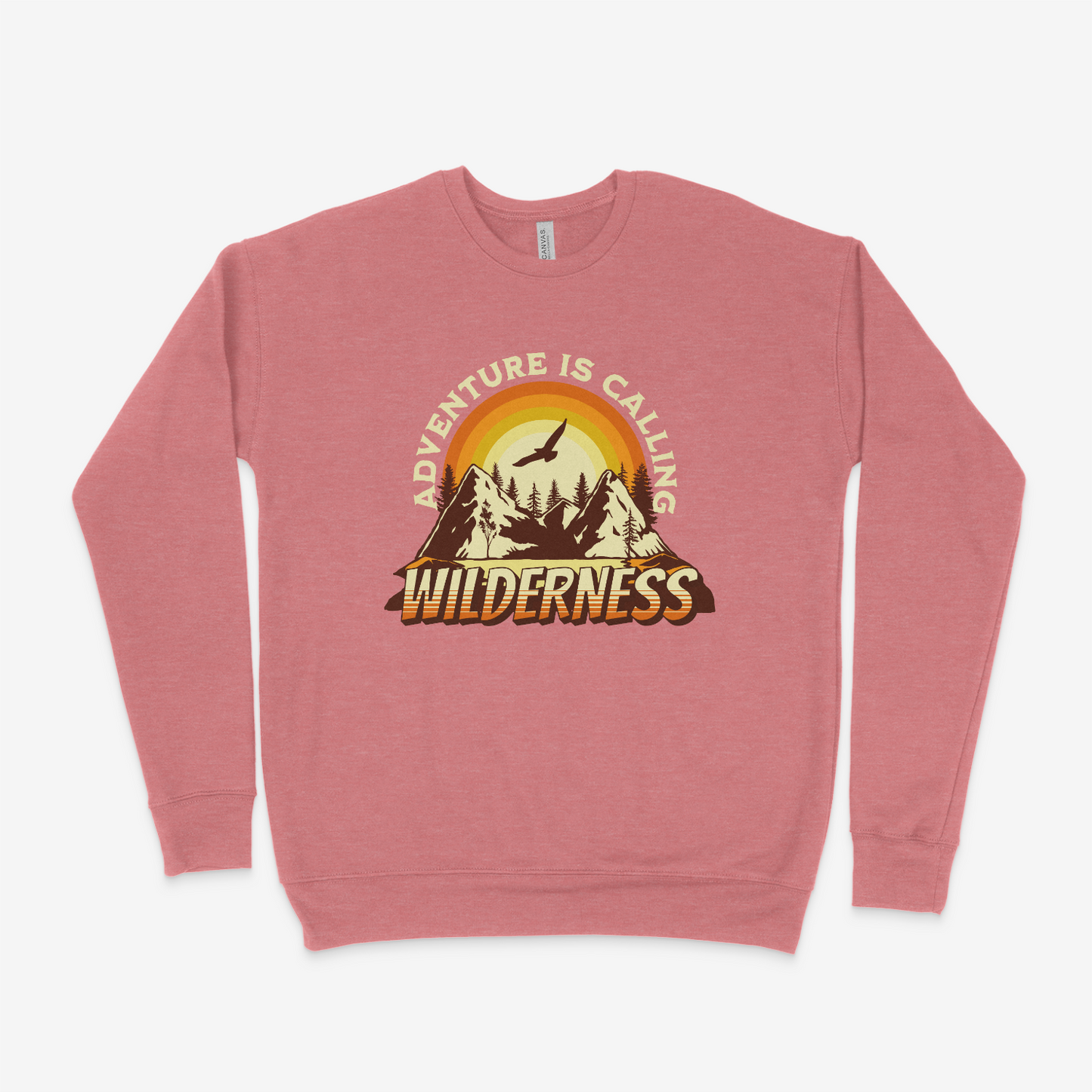 Wilderness, Adventure Is Calling Adult Sweatshirt