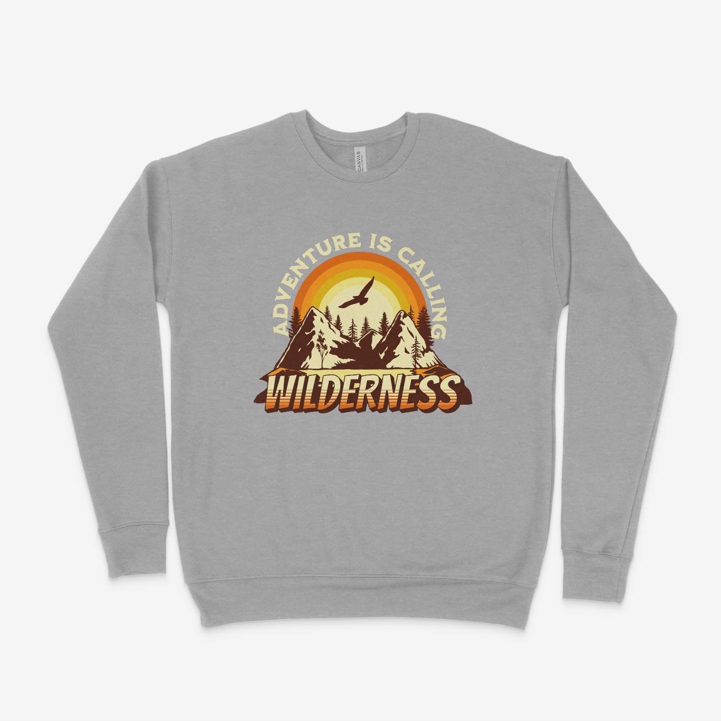 Wilderness, Adventure Is Calling Adult Sweatshirt