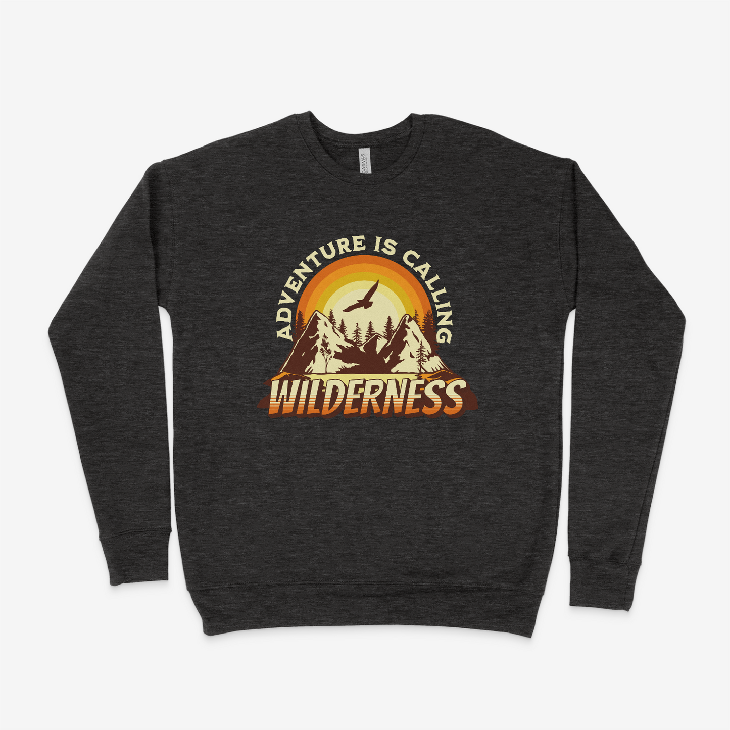 Wilderness, Adventure Is Calling Adult Sweatshirt