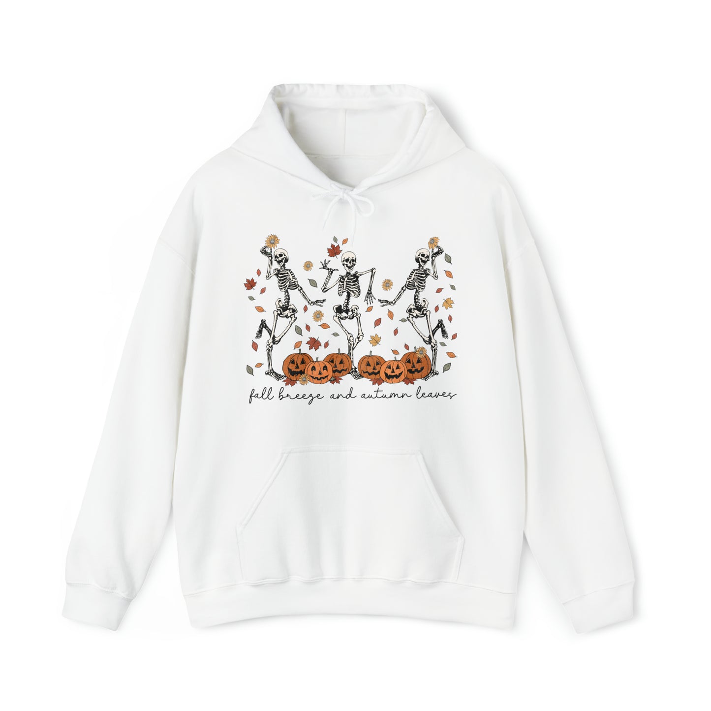 Fall Breeze Autum Leaves Adult Hoodie