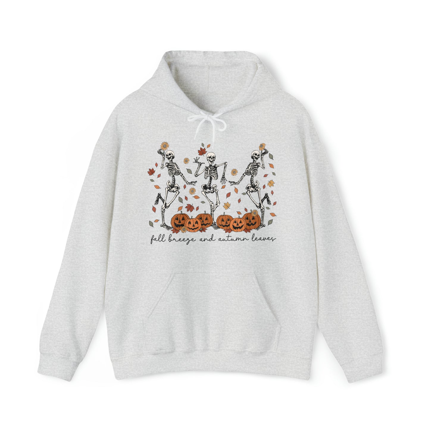 Fall Breeze Autum Leaves Adult Hoodie