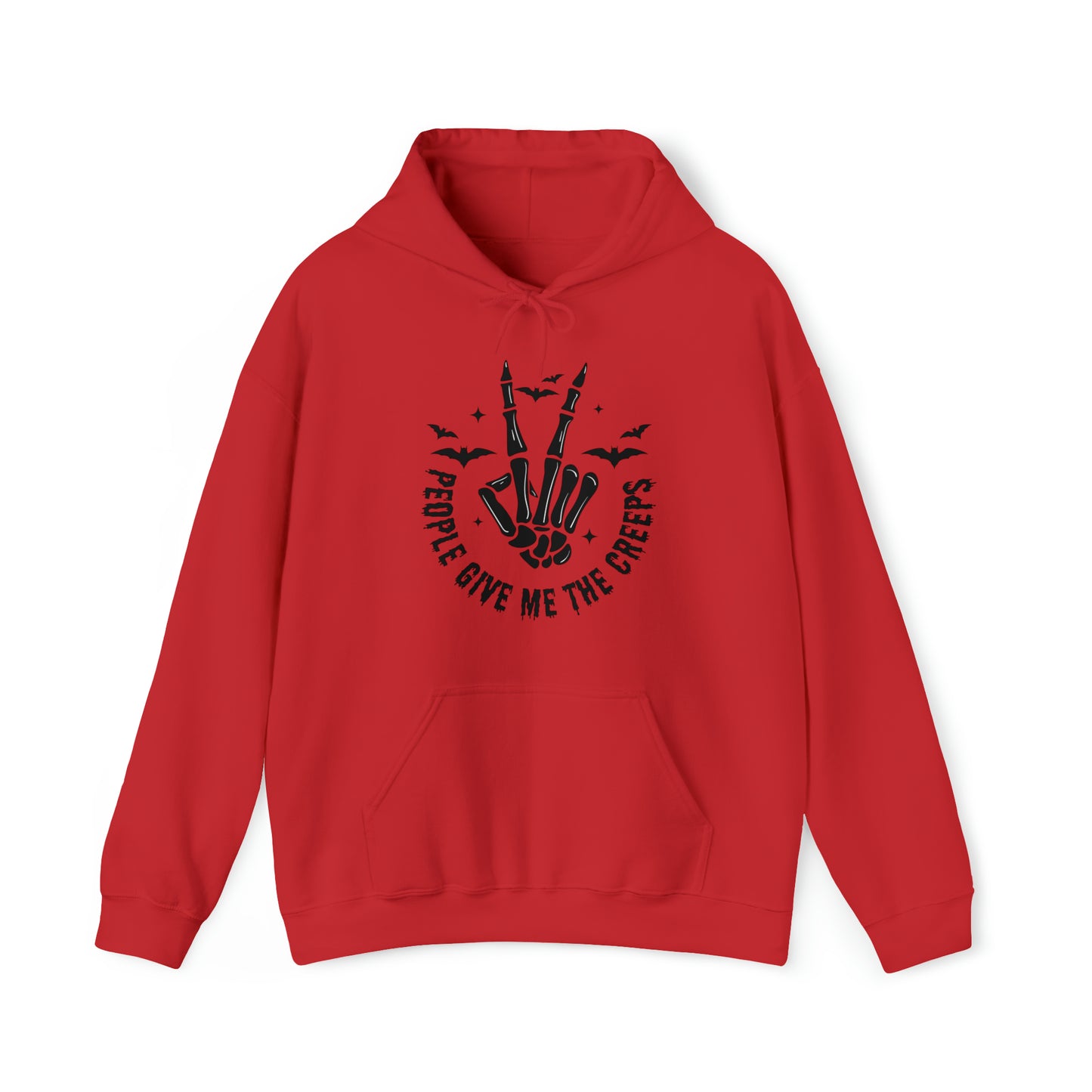 People Give Me The Creeps Adult Hoodie