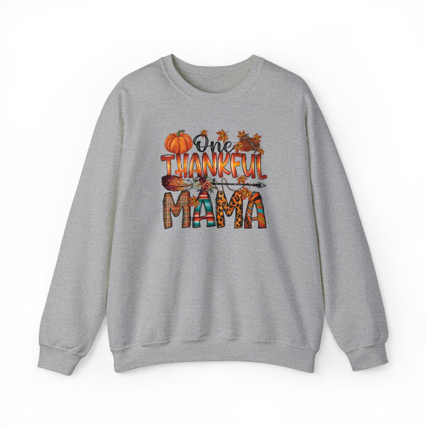 One Thankful Mama Adult Sweatshirt