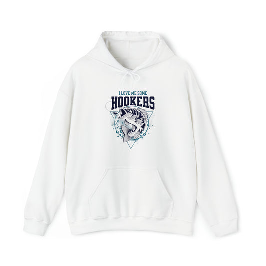 I Love Me Some Hookers Adult Hoodie