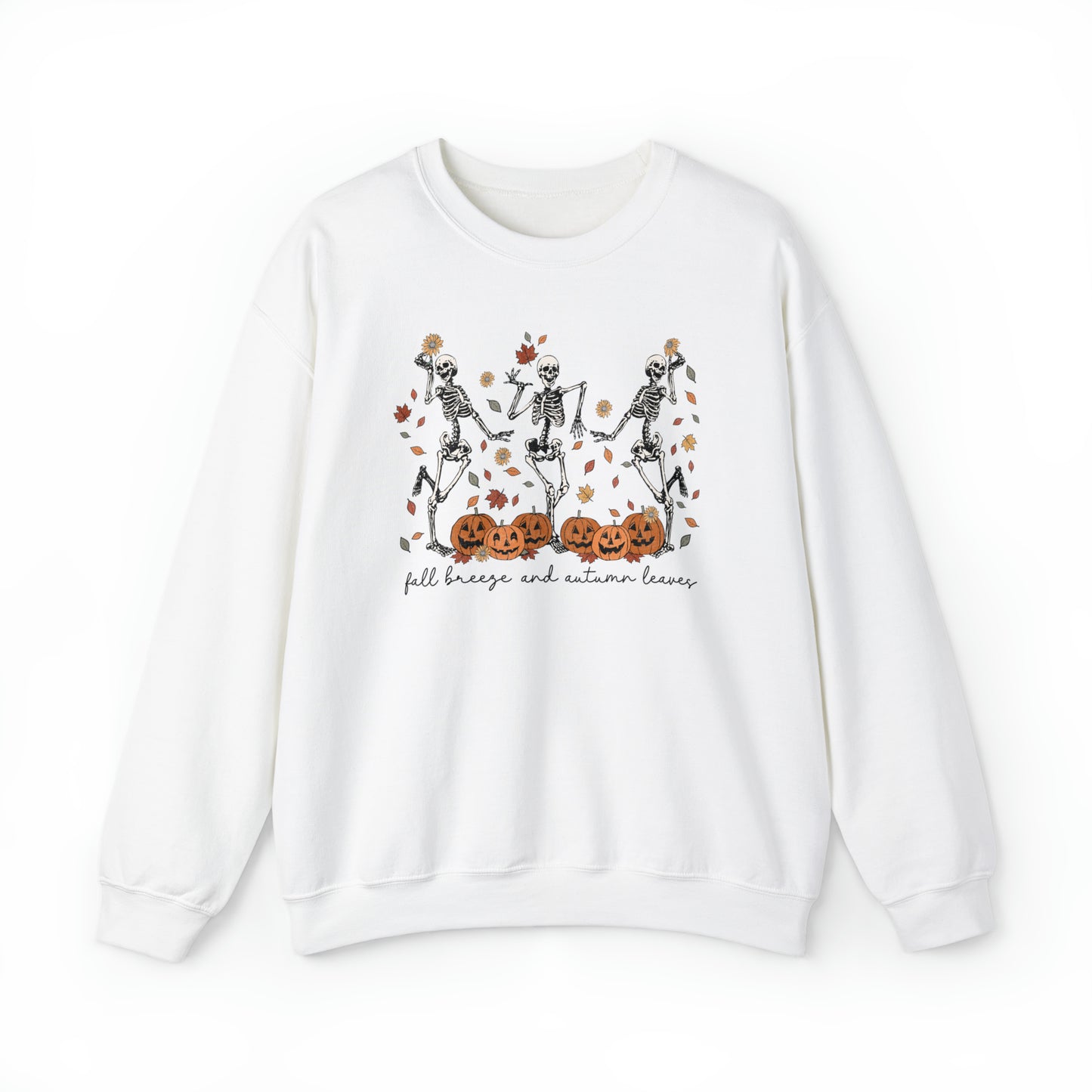 Fall Breeze Autum Leaves Adult Sweatshirt