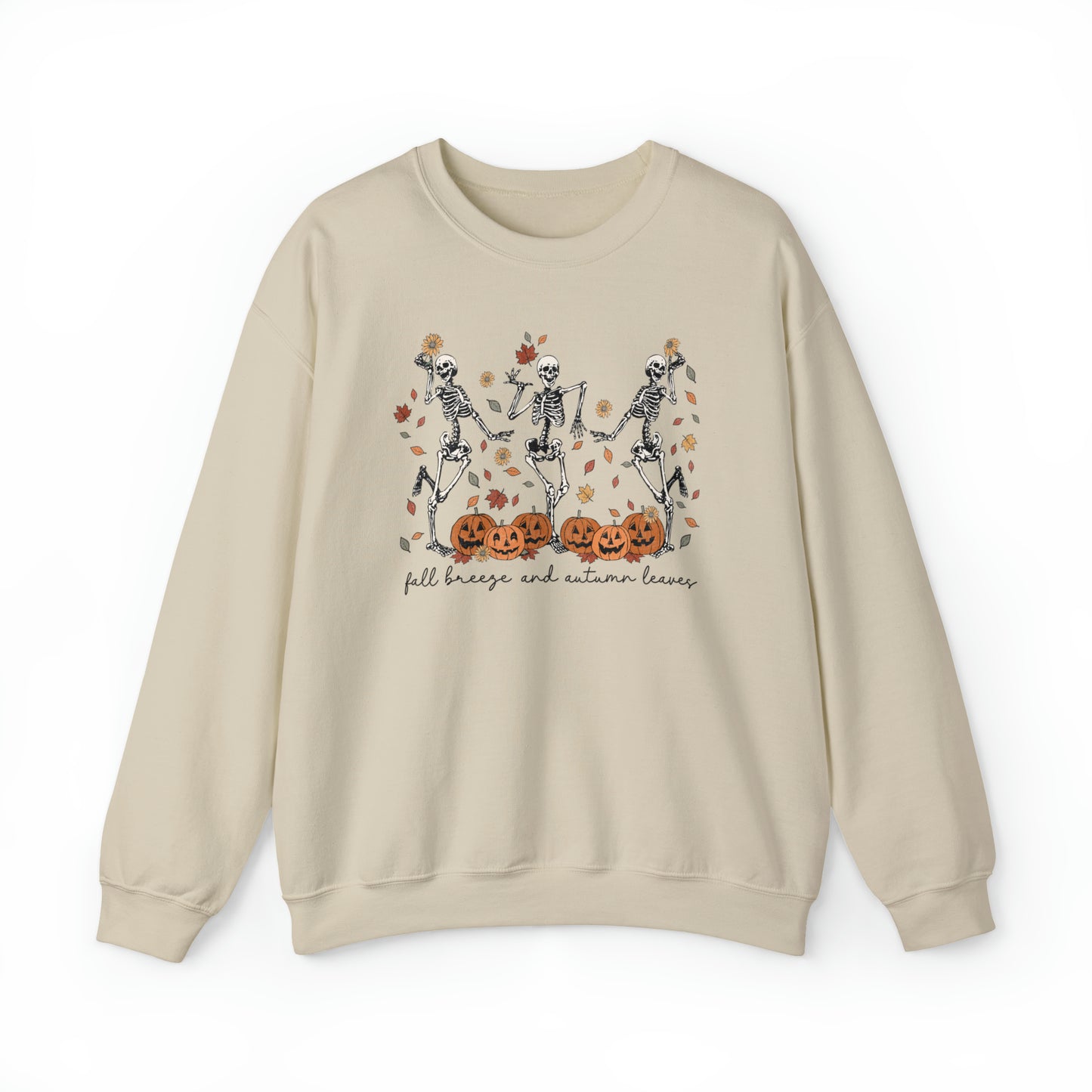 Fall Breeze Autum Leaves Adult Sweatshirt