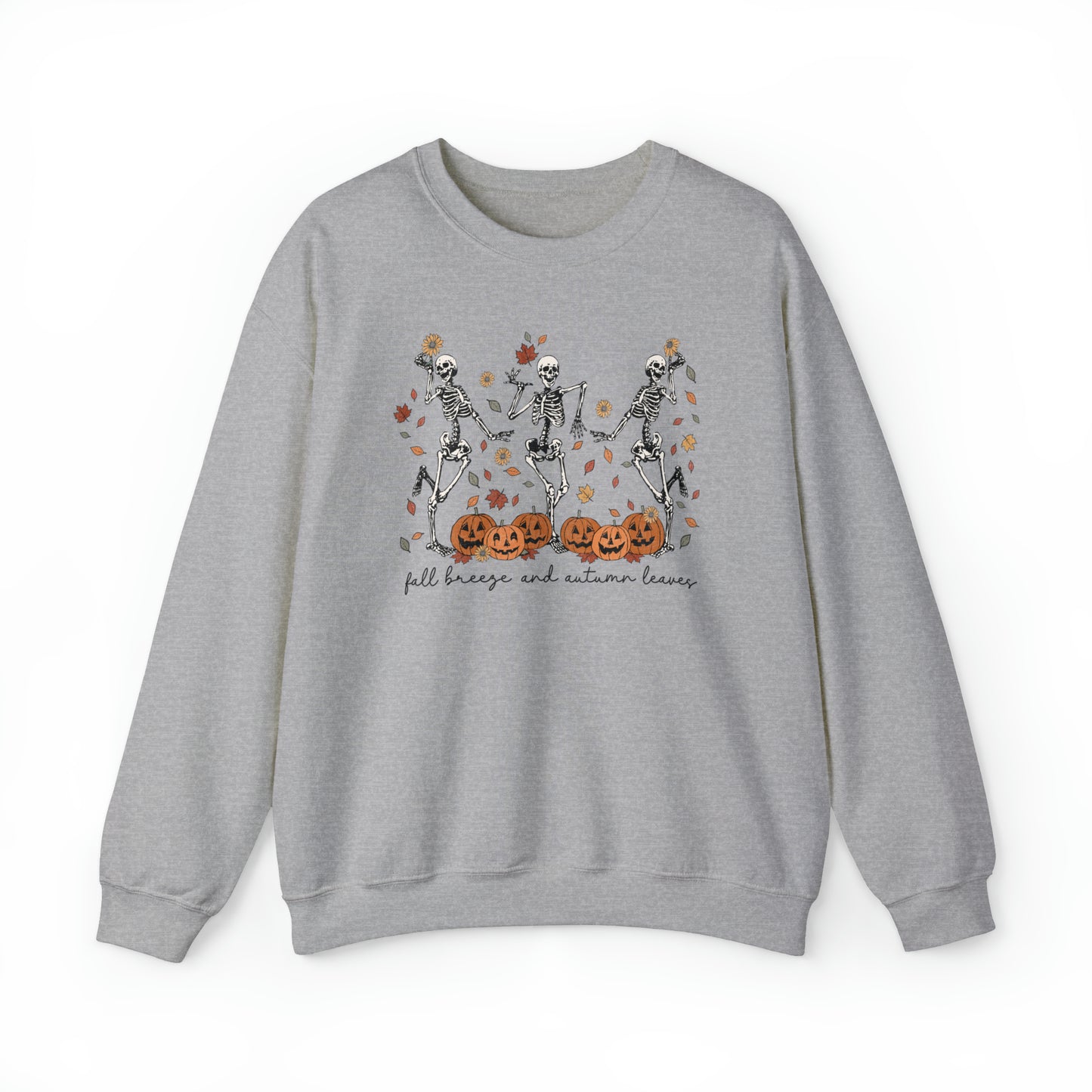 Fall Breeze Autum Leaves Adult Sweatshirt