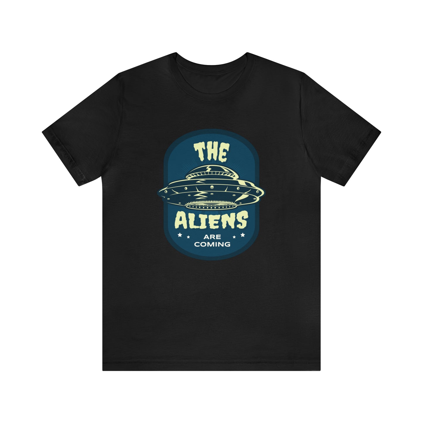 The Aliens Are Coming Adult T-Shirt